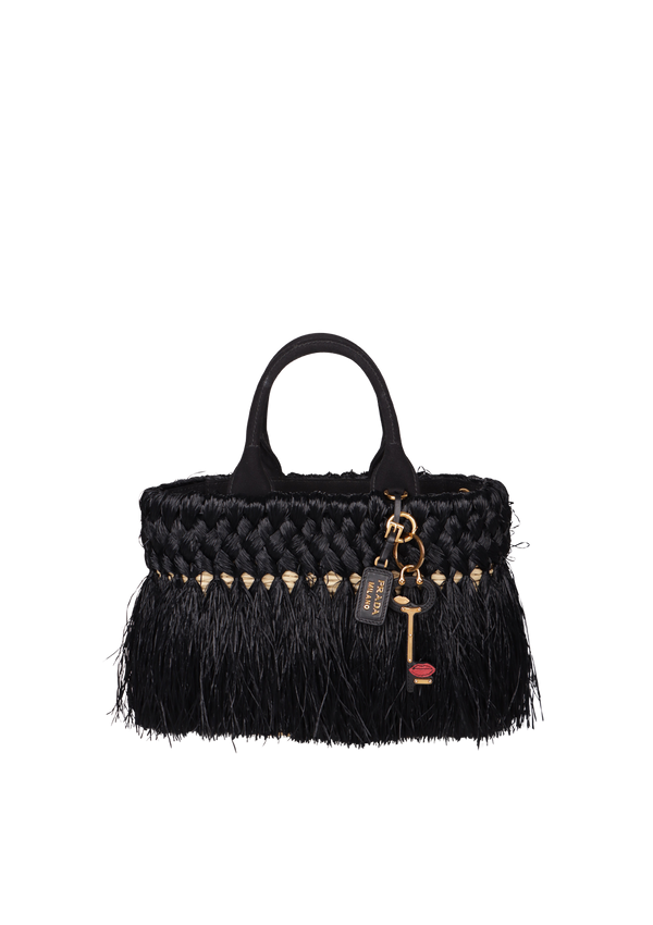 RAFFIA TOTE BAG
