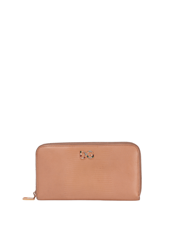 LIZARD EMBOSSED WALLET