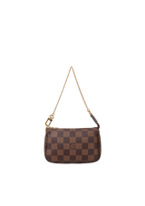 DAMIER ÉBÈNE MINI POCHETTE ACCESSOIRES