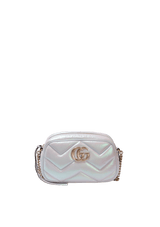 IRIDESCENT GG MARMONT SMALL CHAIN BAG