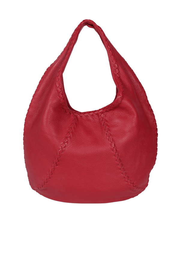 LEATHER HOBO BAG