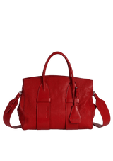 LEATHER SATCHEL BAG