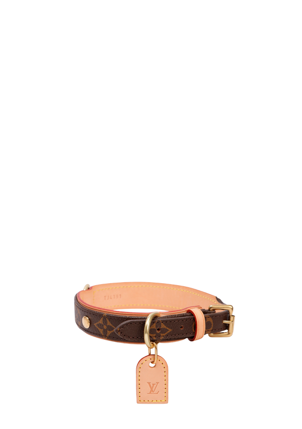 MONOGRAM BAXTER DOG COLLAR