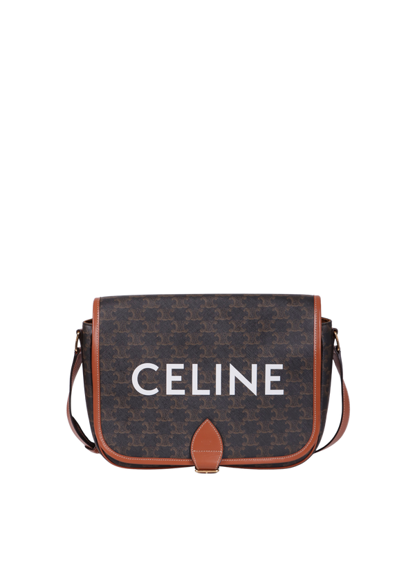 TRIOMPHE CANVAS MESSENGER BAG