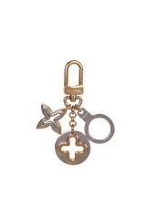 MONOGRAM KEY HOLDER AND BAG CHARM
