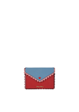 HEART MADRAS POUCH