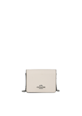LEATHER MINI WALLET ON CHAIN