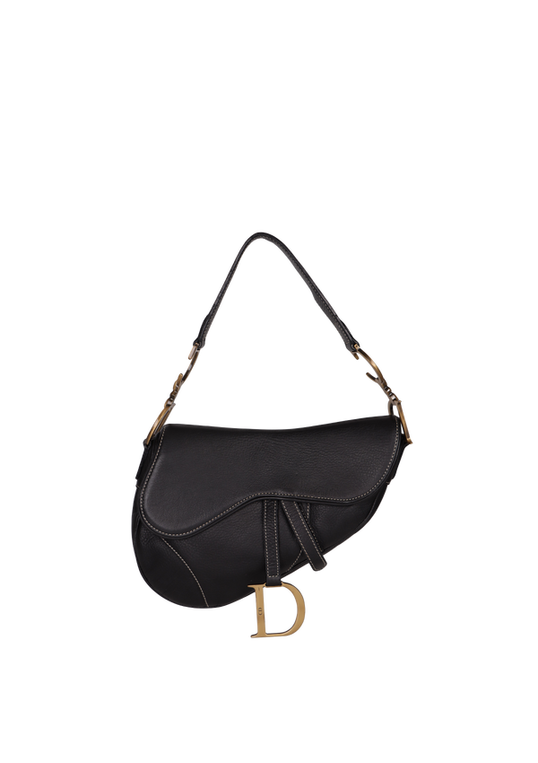 LEATHER SADDLE BAG