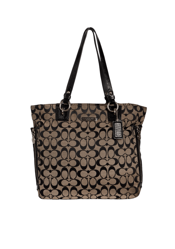 SIGNATURE SHOULDER BAG