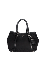 TESSUTO NYLON SOFT CALF TOTE