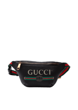LOGO PRINT BELT BAG