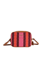 STRIPED CAMERA BAG