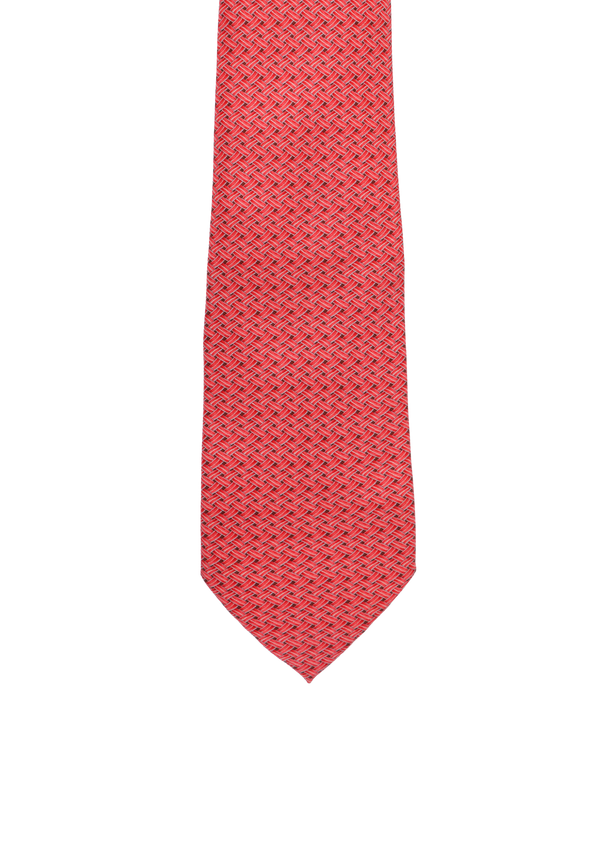 PRINTED SILK TIE
