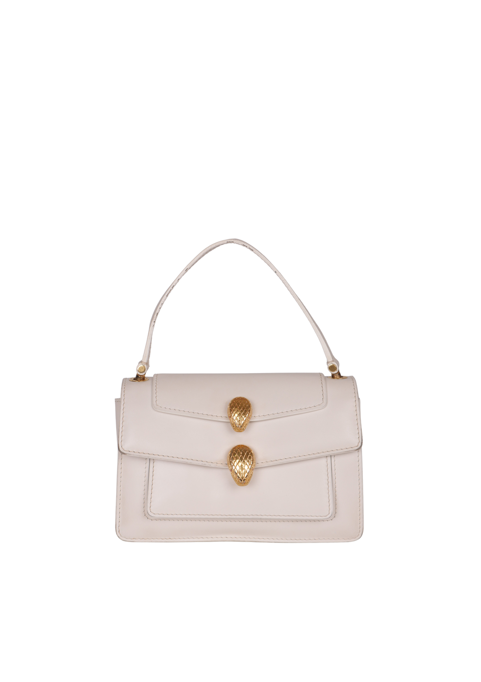 BOLSA BVLGARI X ALEXANDER WANG SERPENTI BAG BRANCO ORIGINAL – Gringa