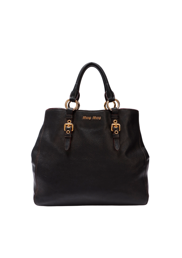LEATHER TOTE BAG