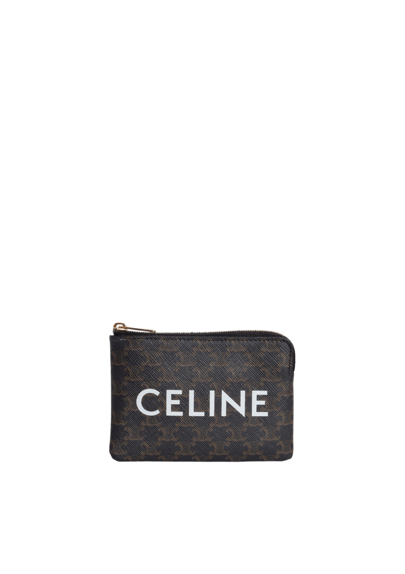 TRIOMPHE ZIP POUCH