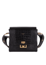 MEDIUM CROC EMBOSSED EDEN BAG