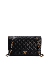MEDIUM CLASSIC DOUBLE FLAP CAVIAR