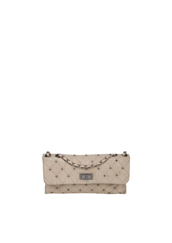 STUDDED MADEMOISELLE FLAP BAG