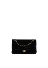 MEDIUM CLASSIC DOUBLE FLAP SUEDE