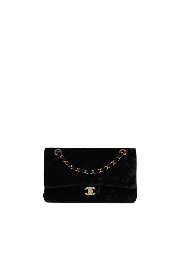 MEDIUM CLASSIC DOUBLE FLAP SUEDE