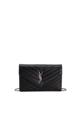 CASSANDRE ENVELOPE MATELASSÉ CHAIN WALLET