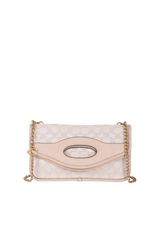 SIGNATURE FOLDOVER CUT OUT CLUTCH