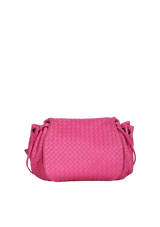 SMALL INTRECCIATO FLAP MESSENGER BAG