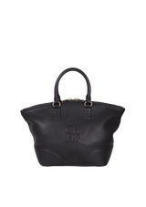 LEATHER CH TOTE BAG