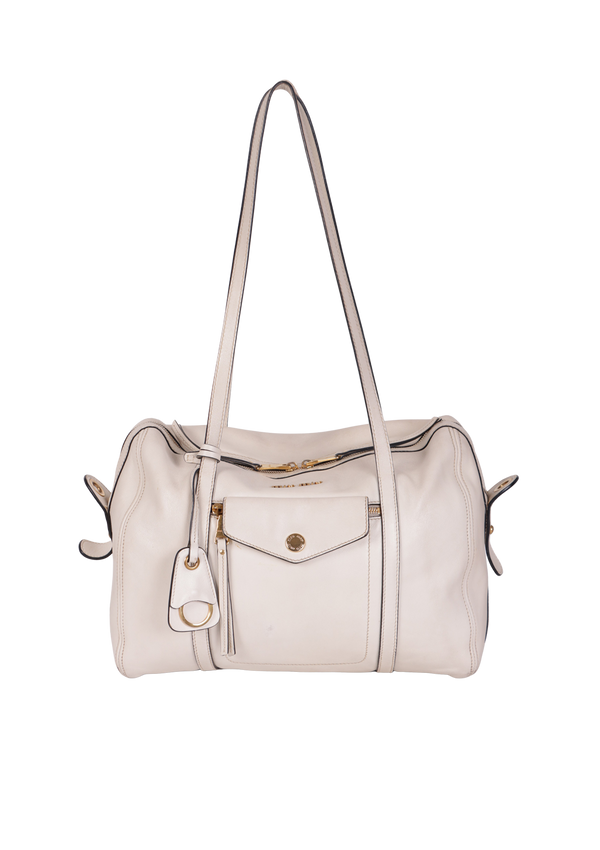 VITELLO SOFT FRONT POCKET SATCHEL