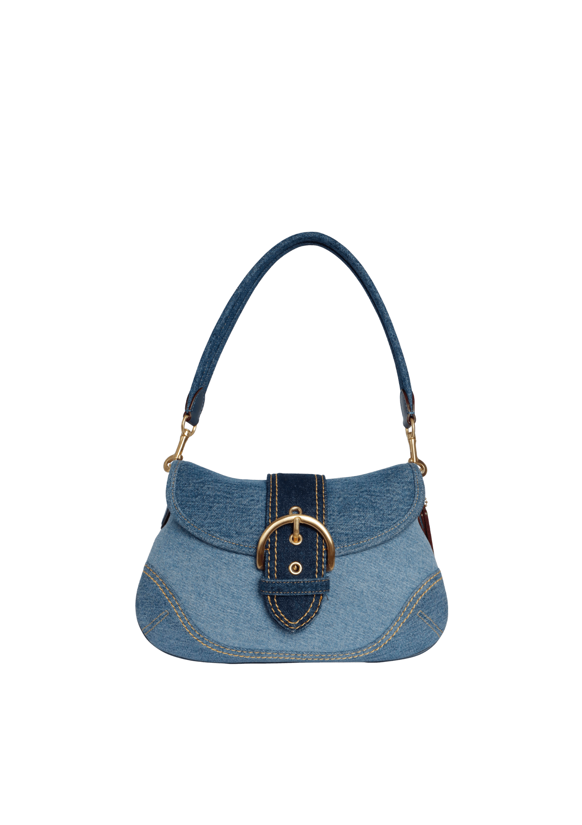 BOLSA COACH DENIM SOHO BAG AZUL ORIGINAL – Gringa