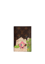 MONOGRAM CHRISTMAS ANIMATION CHINA PASSPORT COVER