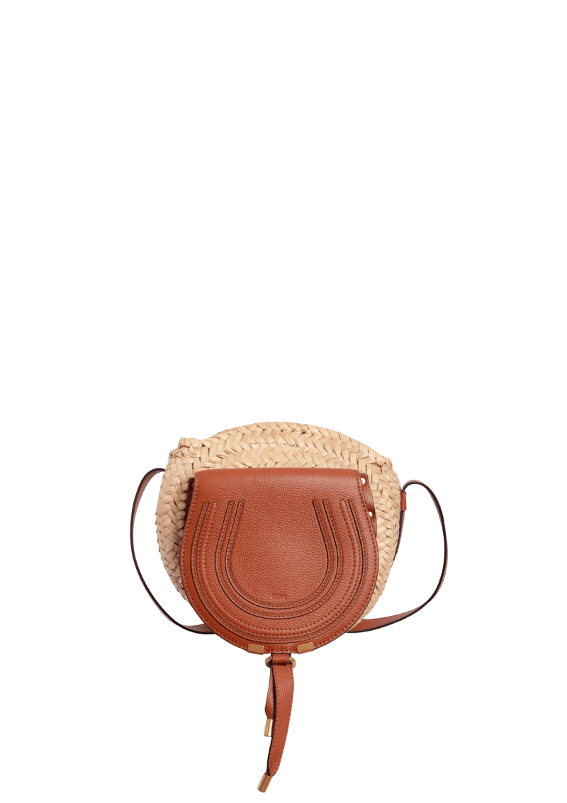 MEDIUM MARCIE RAFFIA CROSSBODY BAG