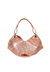 METALLIC INTRECCIATO HOBO BAG