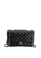 JUMBO CLASSIC SINGLE FLAP LAMBSKIN