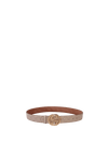 GUCCISSIMA INTERLOCKING G LOGO BELT 85