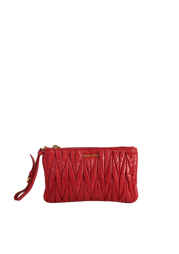 NAPPA MATELASSE WRISTLET