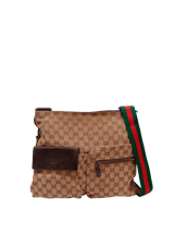 GG CANVAS MESSENGER BAG