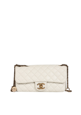 JUMBO EASY FLAP BAG CAVIAR