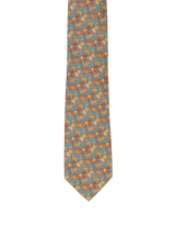 PRINTED SILK TIE