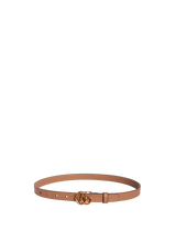 DOUBLE G LOGO THIN BELT