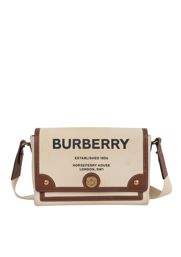 HORSEFERRY PRINT NOTE CROSSBODY BAG