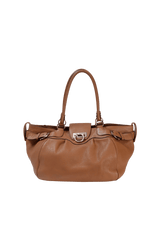 LEATHER GANCIO BAG
