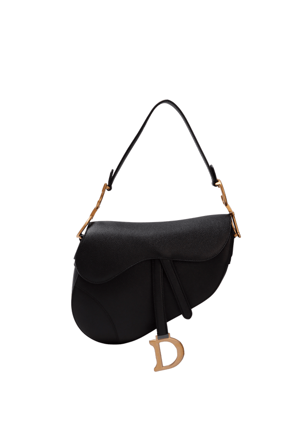 LEATHER SADDLE BAG