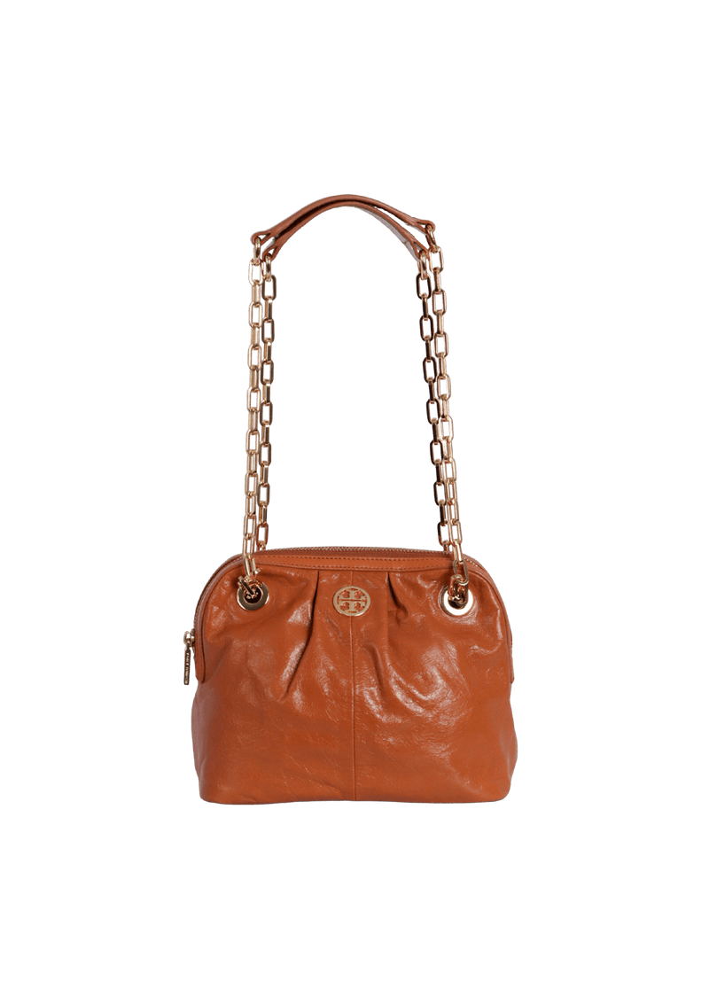 LEATHER SHOULDER BAG