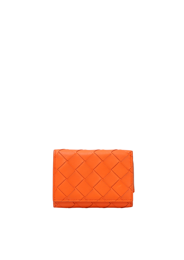INTRECCIATO TINY TRI-FOLD WALLET