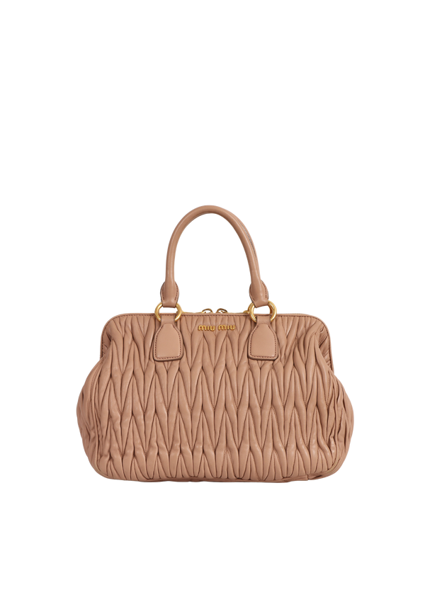 MATELASSÉ CRYSTAL BAG