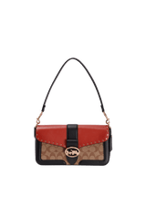 BLOCKED SIGNATURE GEORGIE BAG