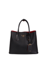 LARGE SAFFIANO CUIR DOUBLE TOTE