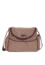 GG CANVAS DIAPER BAG